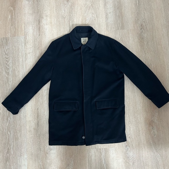 Brooks Brothers Men’s Navy Coat Size M - Picture 1 of 14